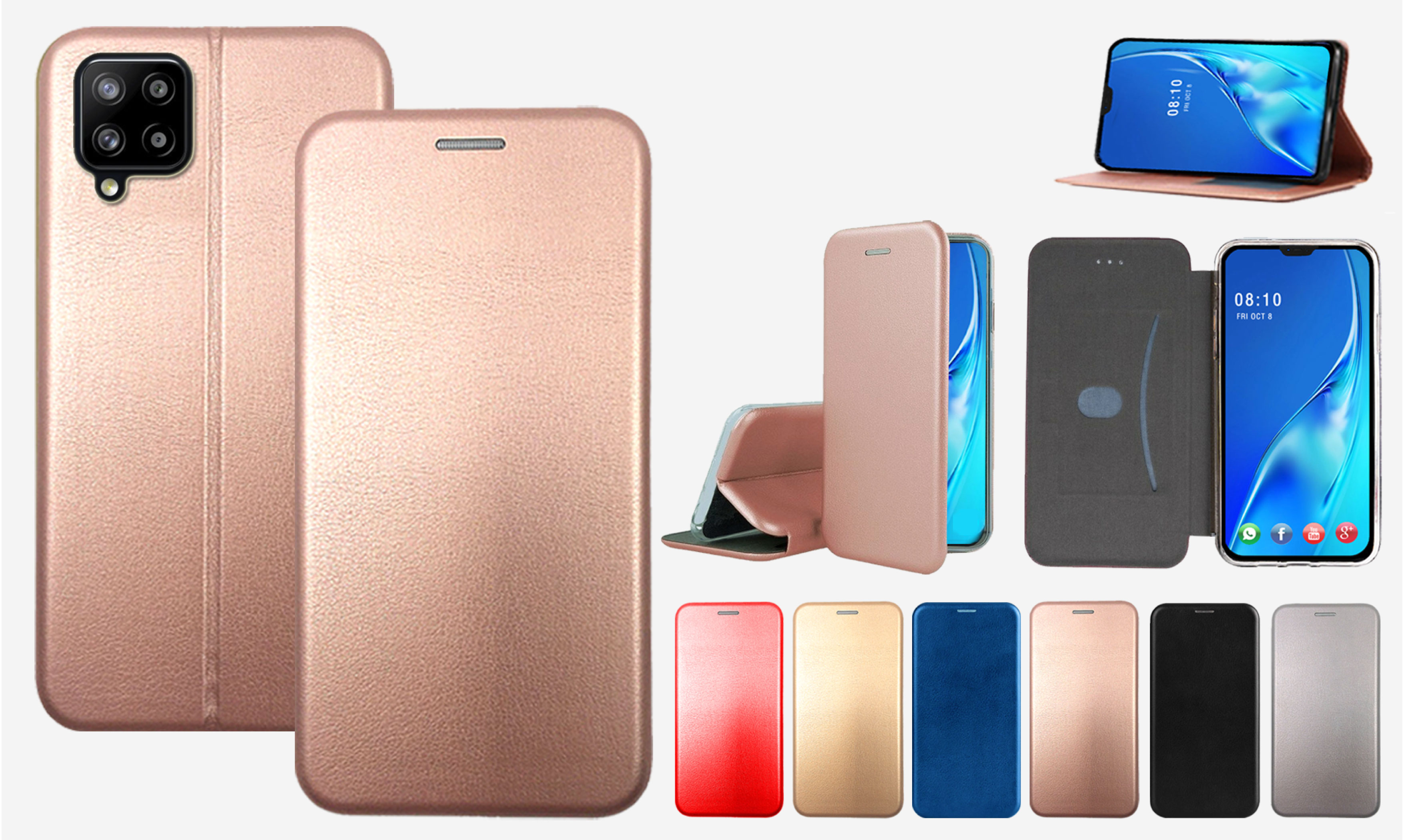 Θήκη κινητού τύπου Book magnet για Samsung Galaxy A12